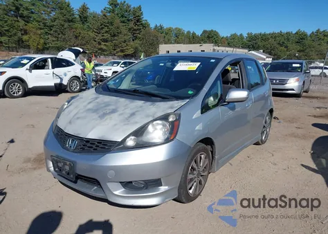 2012 Honda Fit Sport из США, поврежденный, VIN JHMGE8H52CC036451